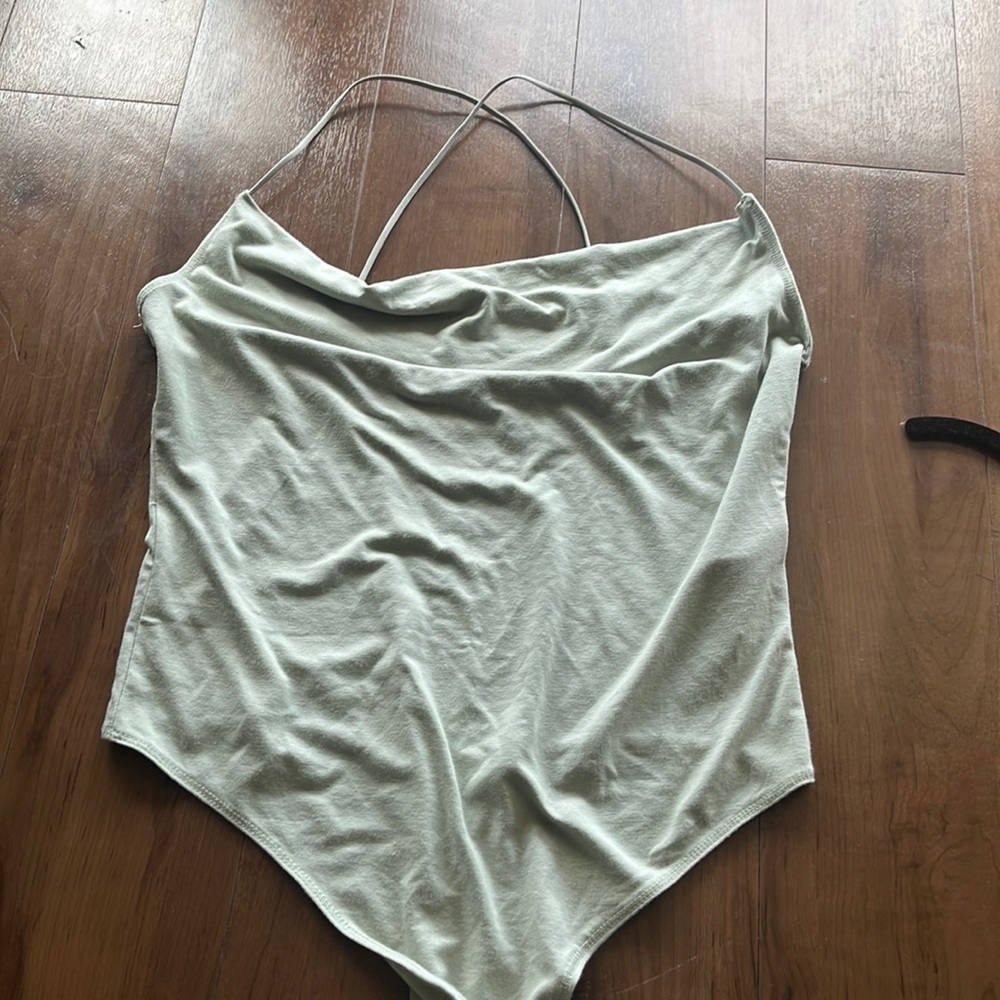 Light green bodysuit